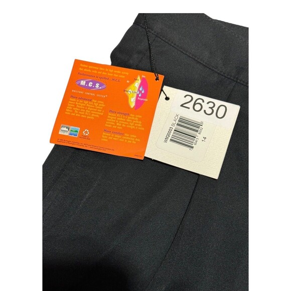 NEW! Ashworth Weather Systems Pleat Front Golf Shorts Size 14 Moisture Control - Picture 9 of 9